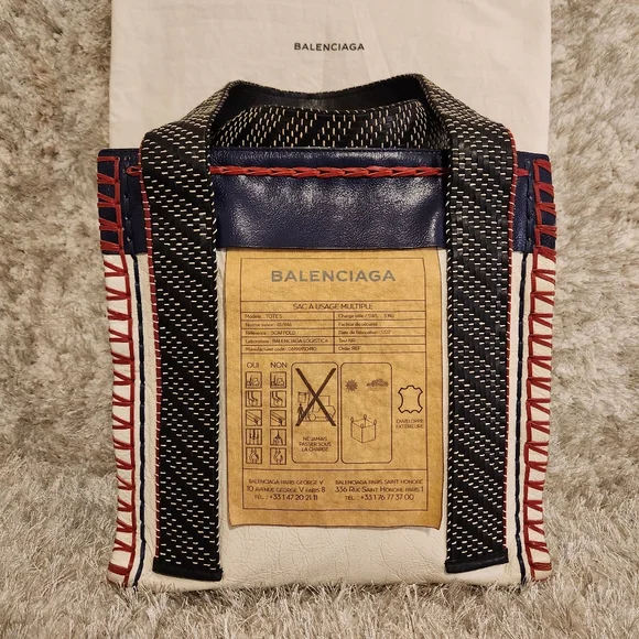 Balenciaga | Bags | Authentic Balenciaga Scaffold Leather Tote Bag 